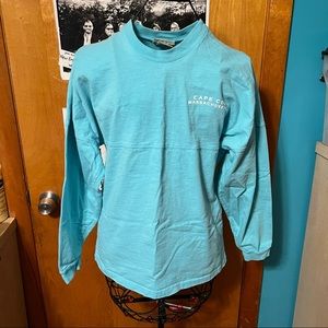 West trend blue cape cod Massachusetts long sleeve shirt top xs